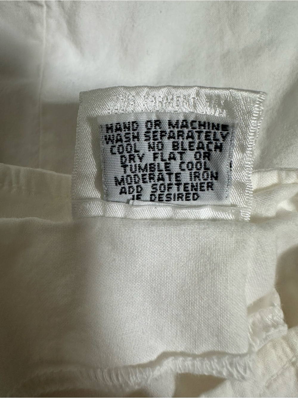 LUNALUZ White Cotton Wide Leg Palazzo Pants / Culottes – Size 3 - Picture 13 of 14